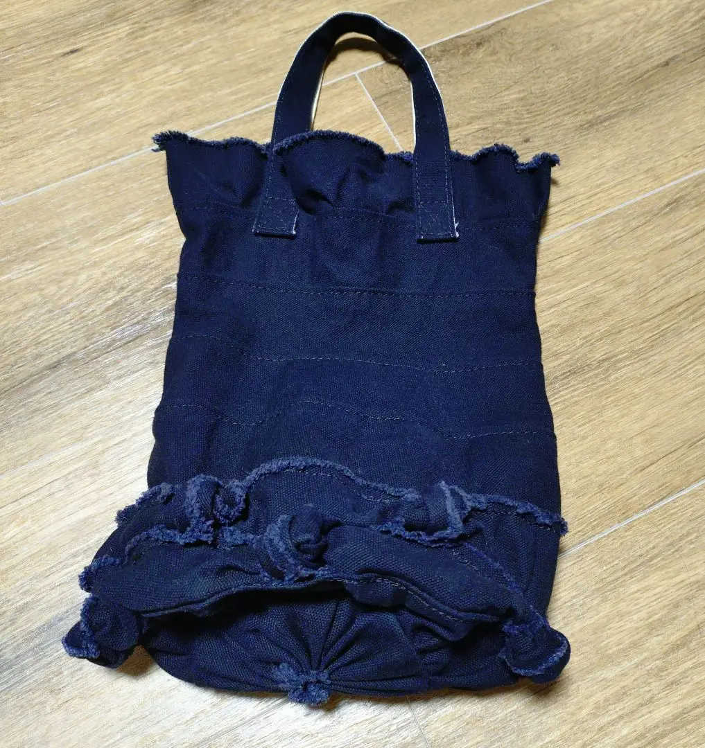 最終値下げ 未使用 トリココムデギャルソン ハンドバッグ トート ネイビー 2025年最新】tricot COMME des GARCONS レディース ハンドバッグ