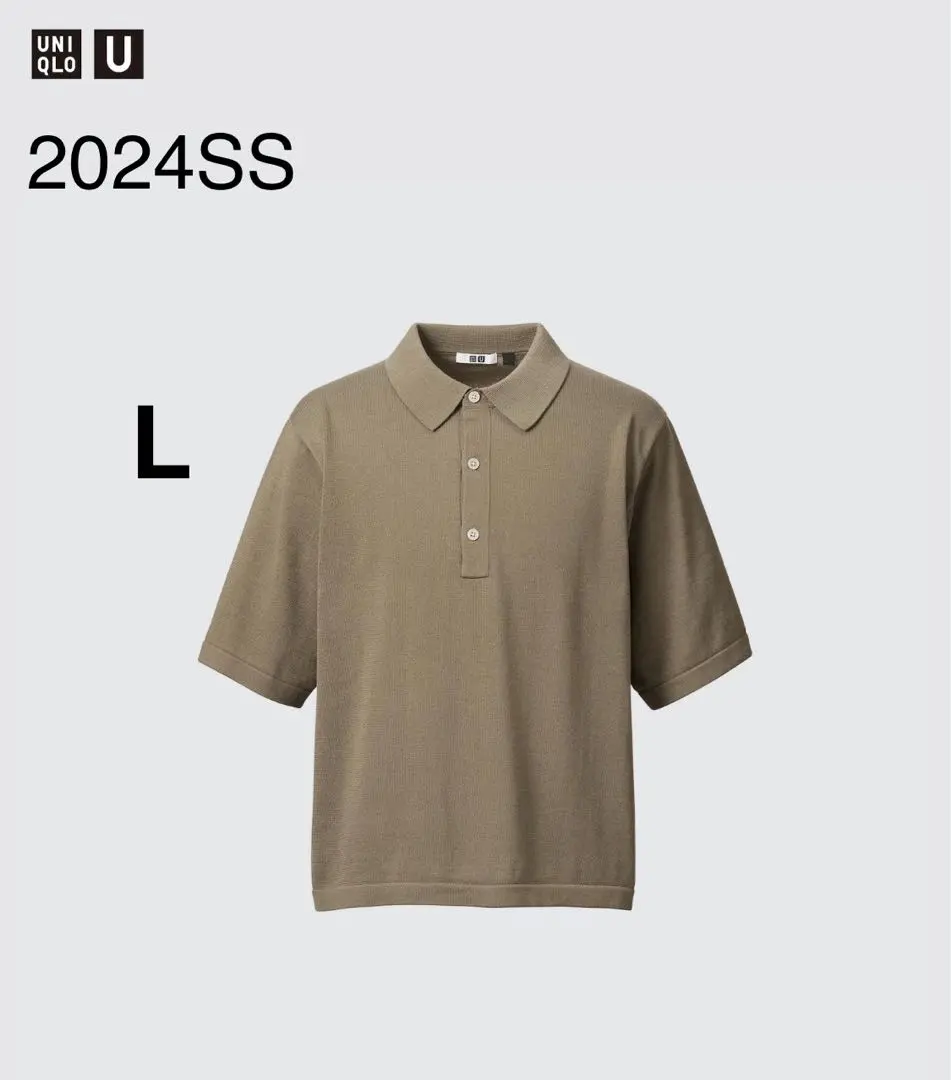 まとめ　UNIQLO U ユニクロU ニットポロ、ニットTシャツセット ユニクロU UNIQLO U 2022春夏SS メンズmen's ニットポロシャツ