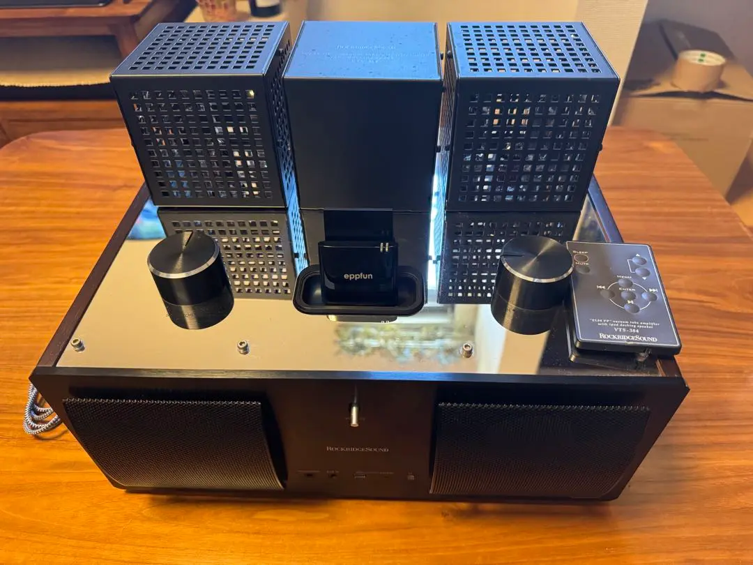 【レア ROCKRIDGESOUNDJAPAN 真空管アンプ「VTS-384」】 本物志向”の真空管アンプ内蔵iPodスピーカー - ITmedia NEWS