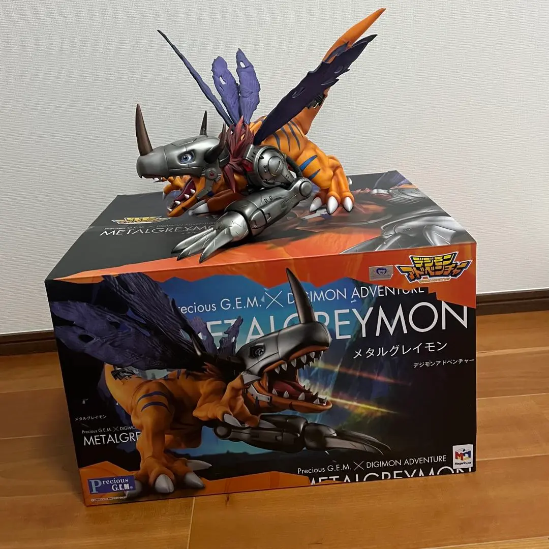MegaHouse - 【新品未開封】PreciousG.E.M.シリーズ メタルグレイモン フィギュア 限定販売】Precious G.E.M.シリーズ デジモンアドベンチャー
