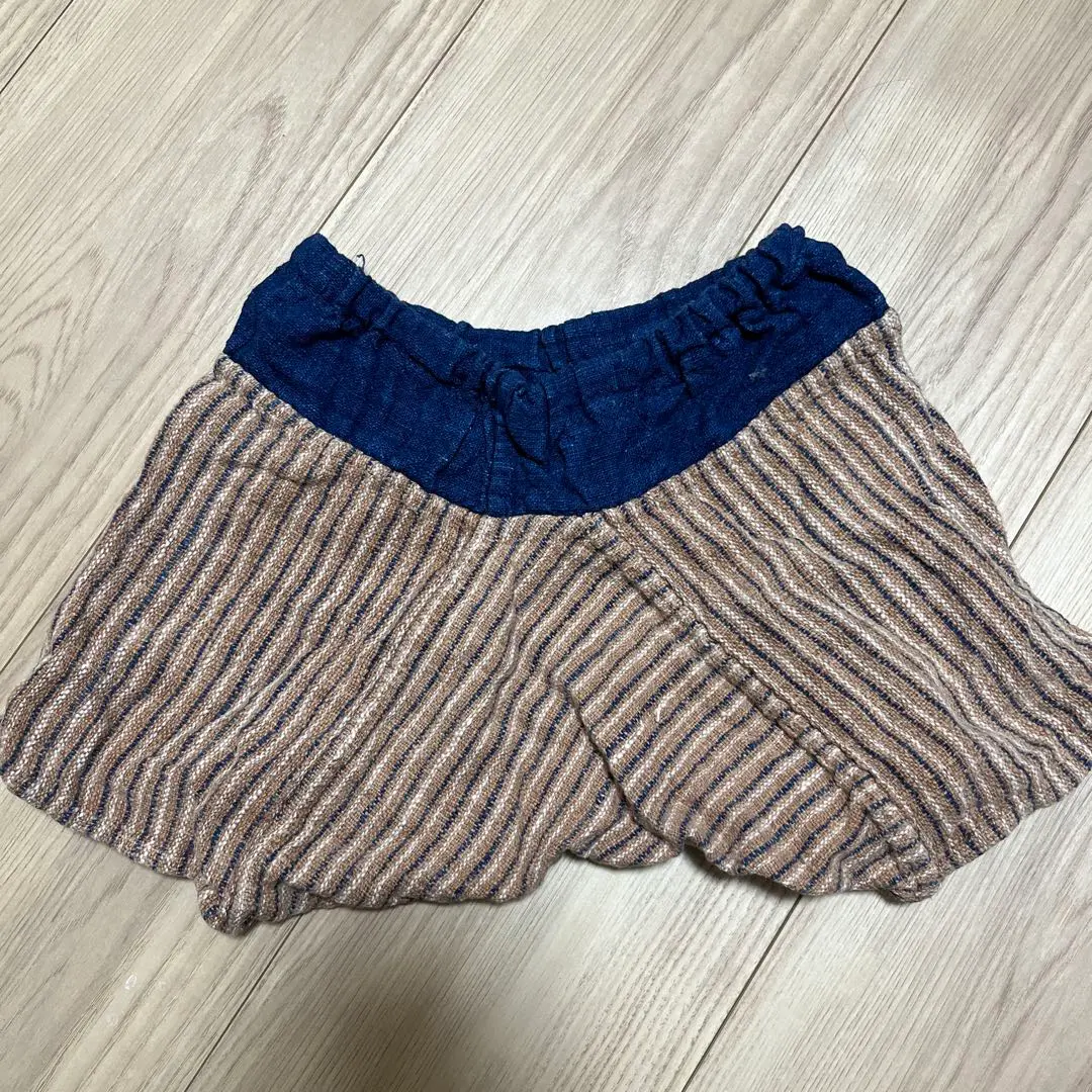 えみおわす　リスパンツ　藍染/早川ユミ　mittan グランピエ　calico えみおわす リスパンツ 藍染/早川ユミ mittan グランピエ calico