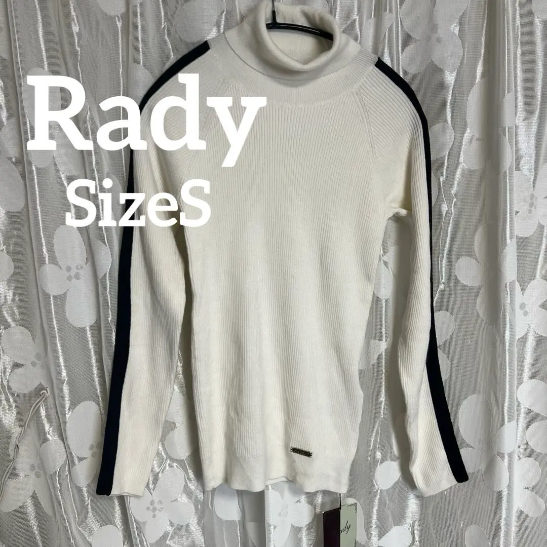 【全新附標籤】蕾絲 高領 長袖 臂線條 S 碼 的縮圖