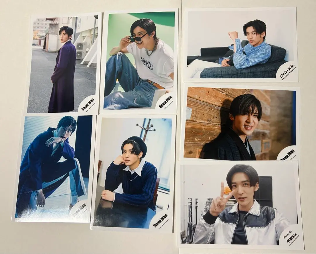 Thumbnail of Ren Meguro of Snow Man - Lot of 7 Photos