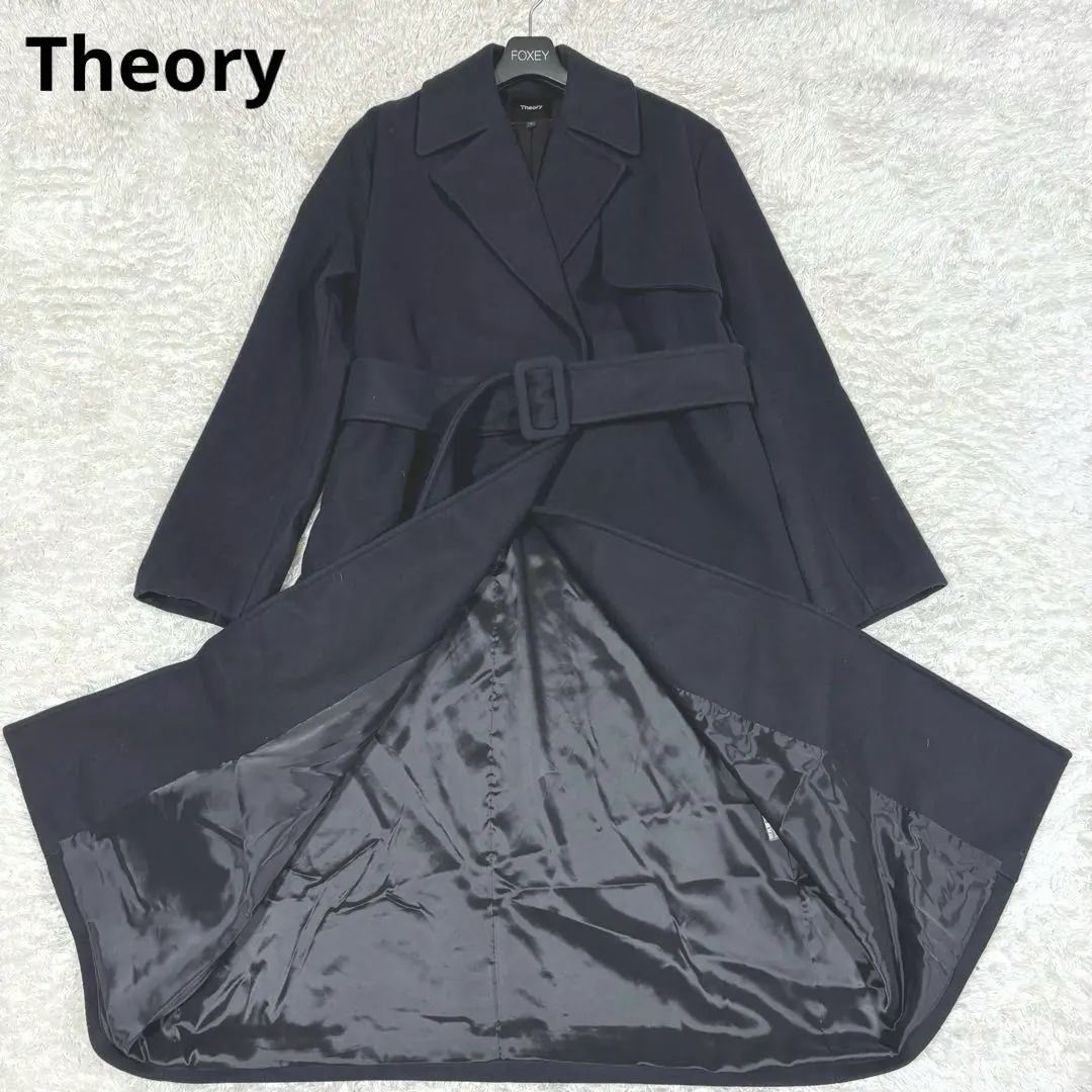 Thumbnail of Theory Wool Long Coat Belt WRAP TRENCH 23AW