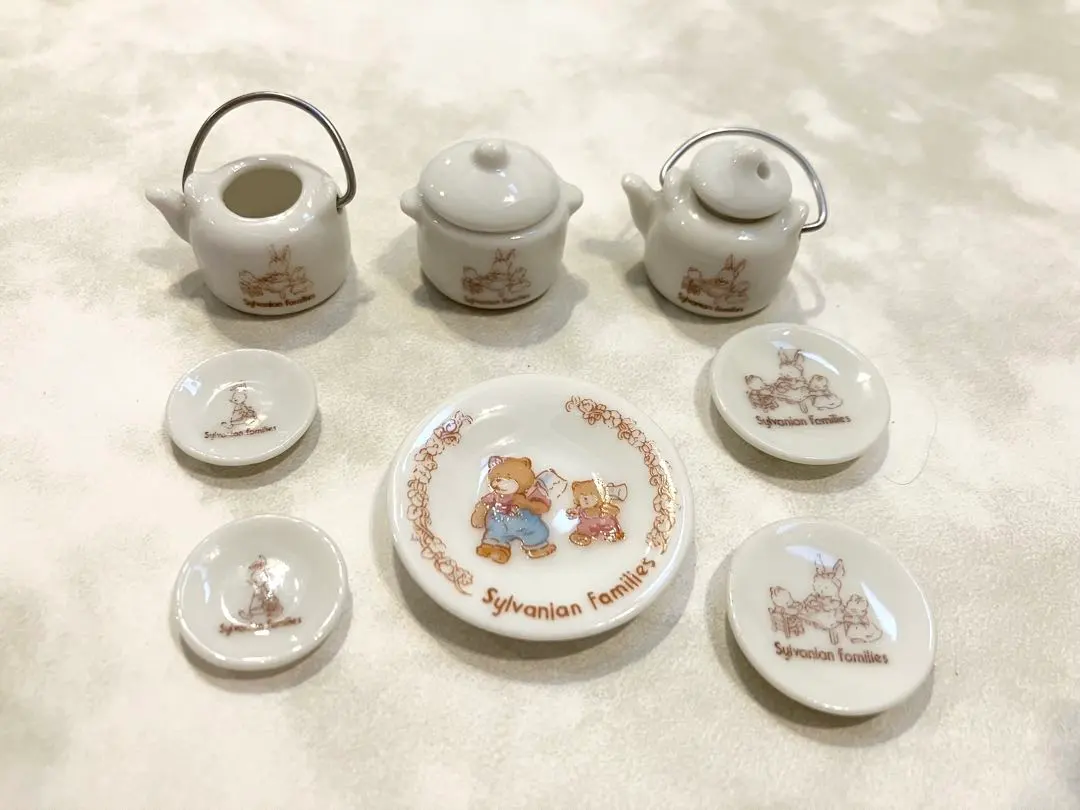 Thumbnail of Sylvanian Families ⭐︎ Ceramic Dish Set - Vintage