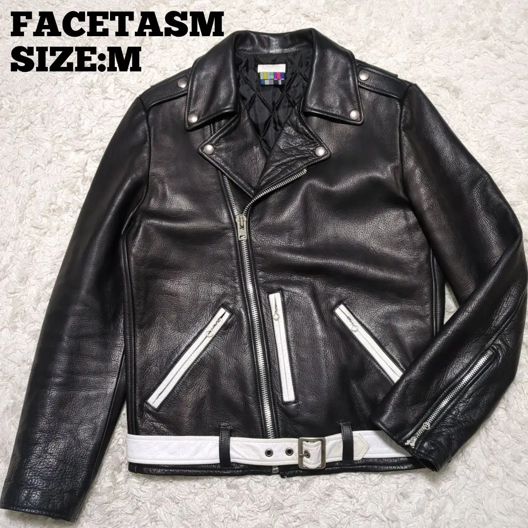 ヨ*オ様 FACETASM ファセッタズム blackmeans Leather ヨ*オ様 FACETASM ファセッタズム blackmeans Leather