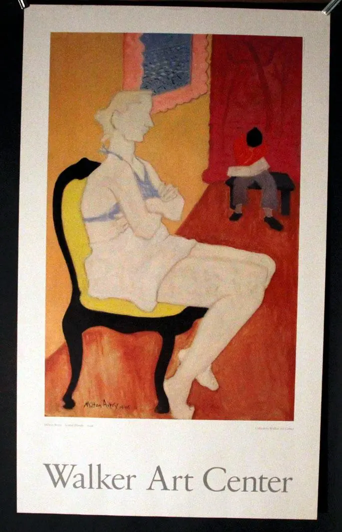 MiltonAvery 　ポスター Walker Art Center MiltonAvery ポスター Walker Art Center（MiltonAvery ポスター