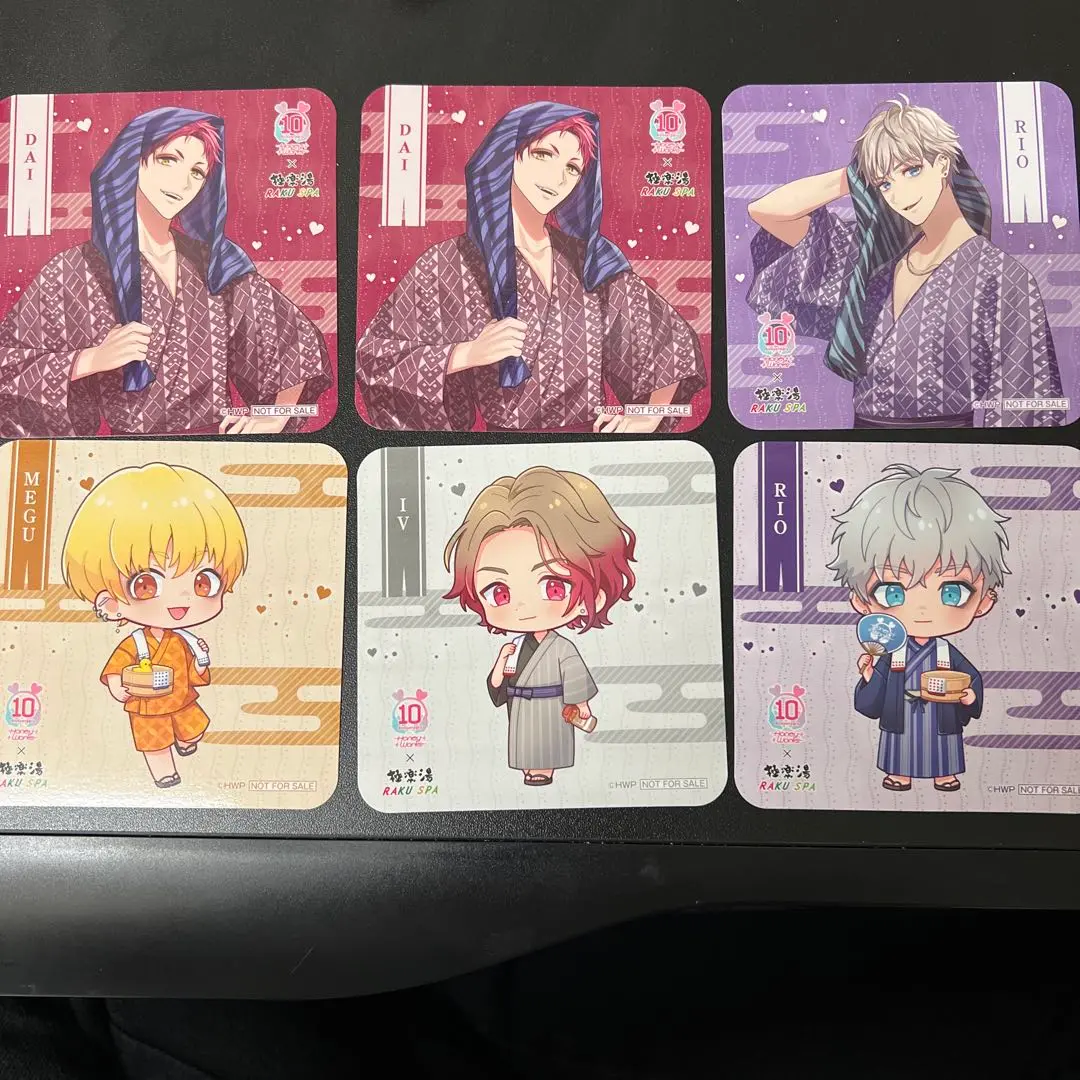 HoneyWorks 極楽湯 DAI セット HoneyWorks×極楽湯・RAKU SPAコラボキャンペーン“極楽実行委員会