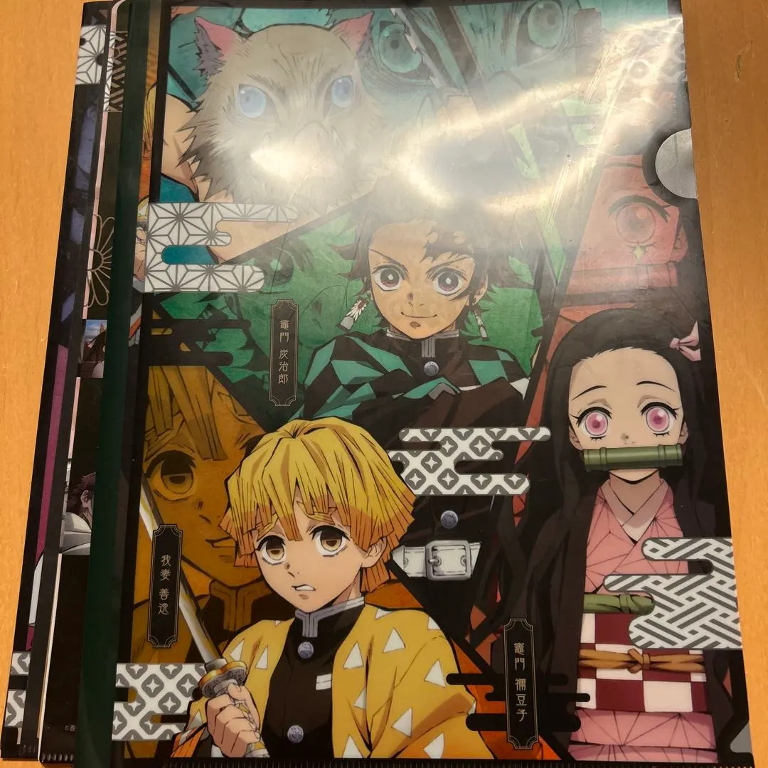 Thumbnail of Demon Slayer Clear File Folder 6-Piece Set