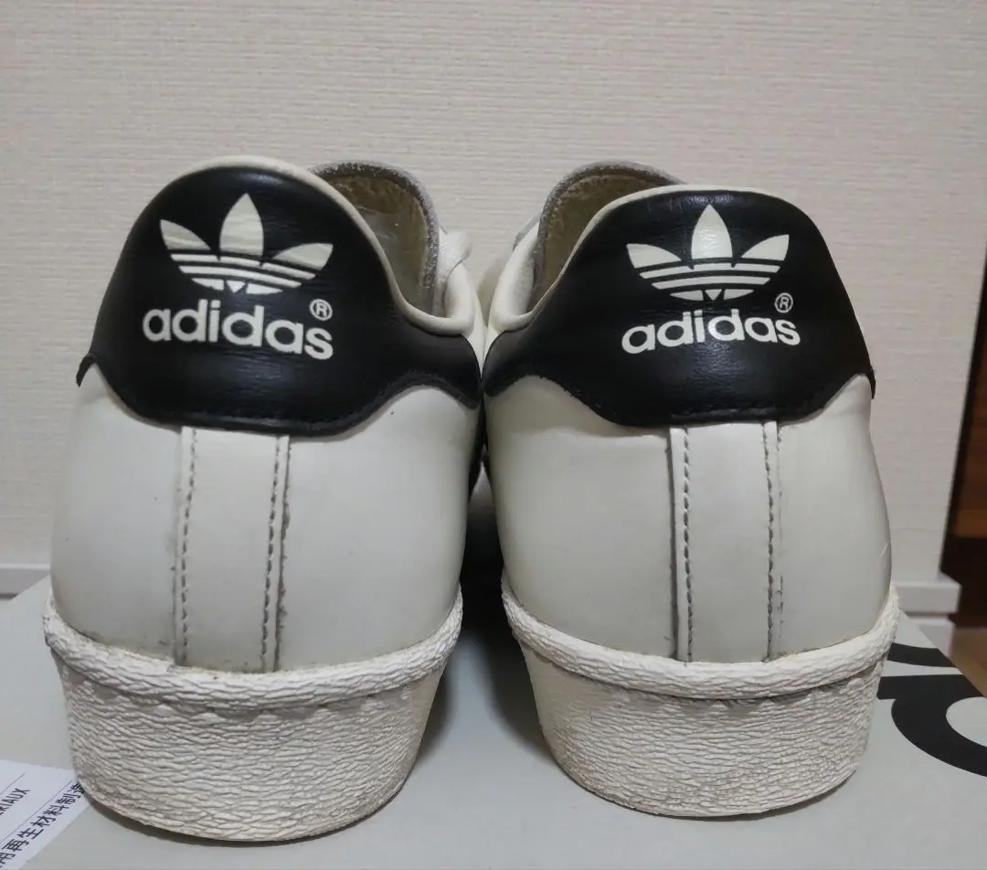 美品 SUPER STAR 80s VINTAGE DX 28cm B25963 adidas originals アディダス スニーカー SUPERSTAR 80s VINTAGE