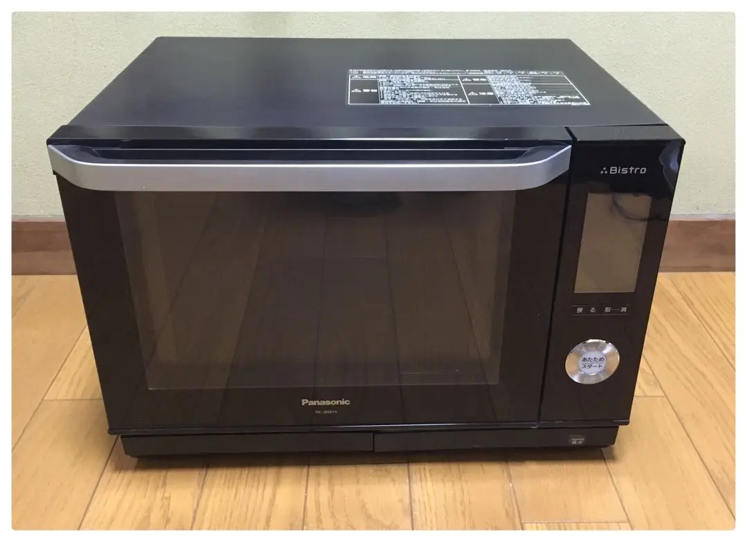 Panasonic スチームオーブンレンジ　NE-JBS654-K 2017年製 グリル調理が超優秀！ パナソニック「Jコンセプト」のオーブン