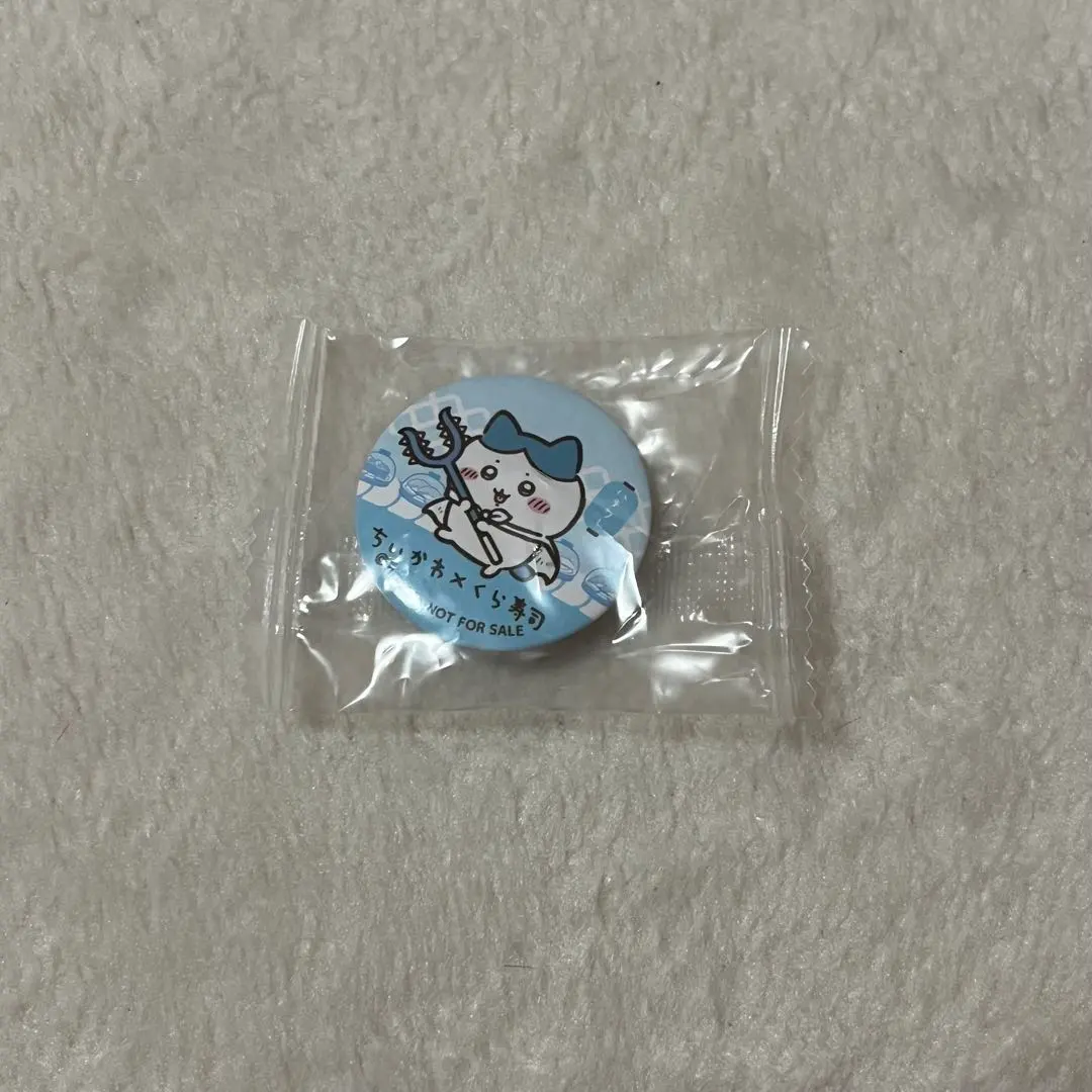 Thumbnail of Chikawa Kura Sushi Hachiware Can Badge