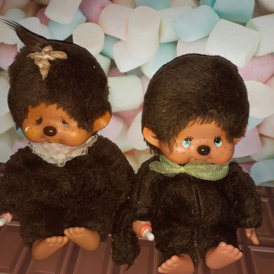 モンチッチおじいちゃん　おばあちゃん モンチッチ monchhichi | . 敬老の日におじいちゃんと