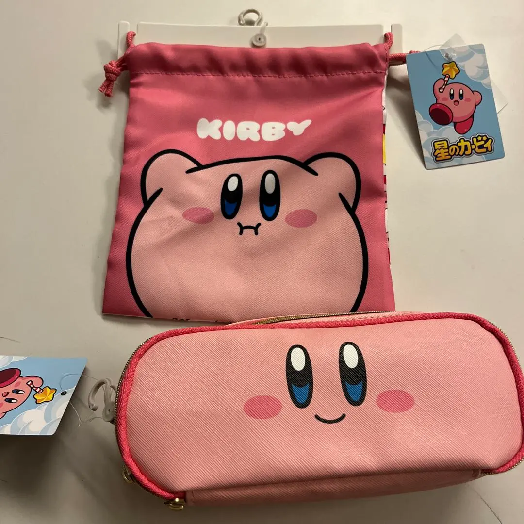 Thumbnail of New Kirby Star Allies Pen Case & Drawstring Pouch Set - Pencil Case & Stationery Supplies