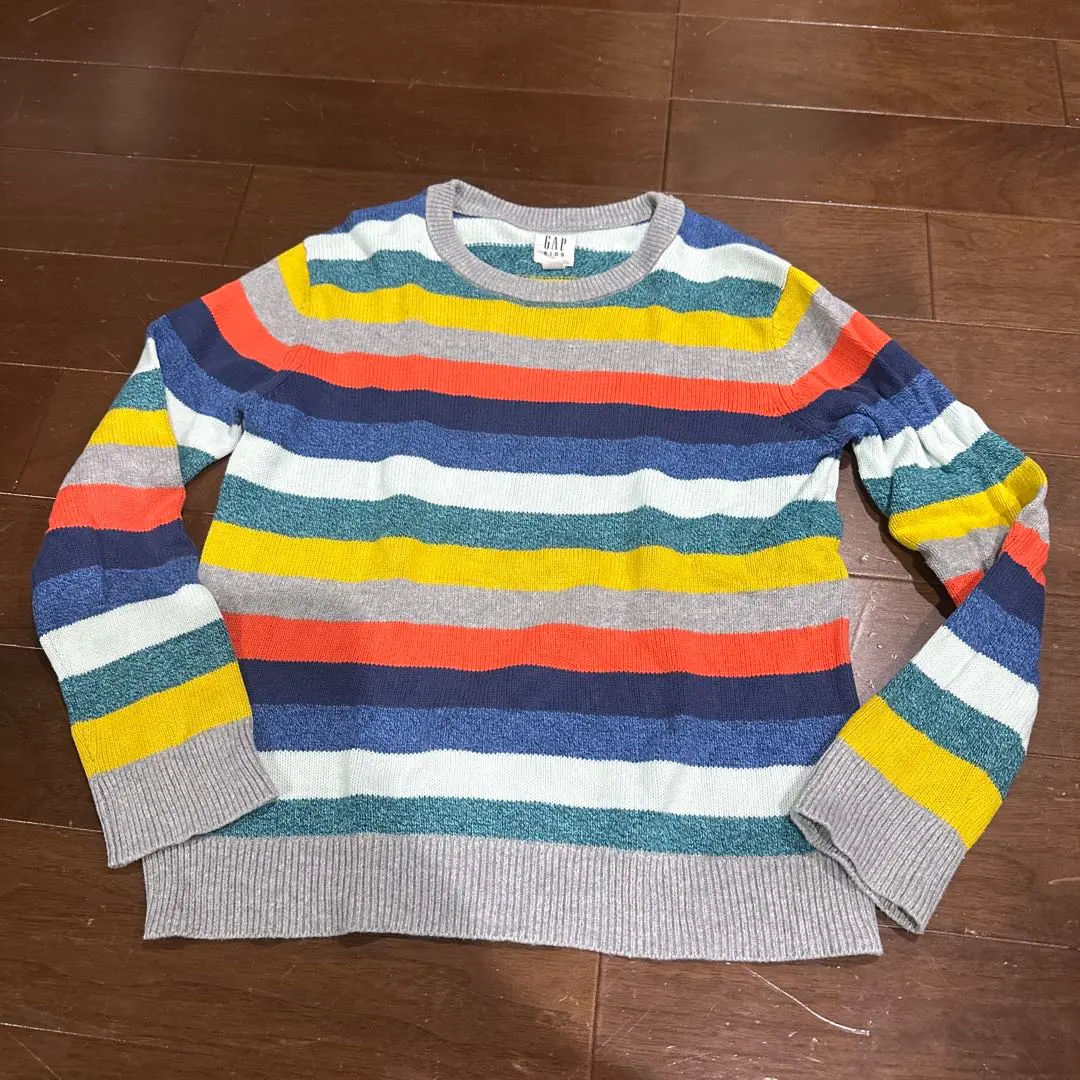 Thumbnail of GAP KIDS Multi-color striped sweater M