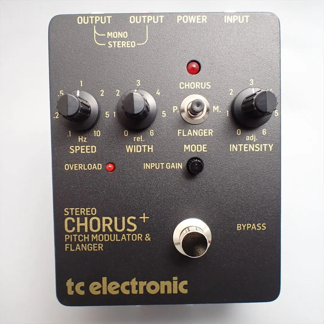 【ヴィンテージ】tc electronic STEREO CHORUS +最初期 2025年最新】t.c. electronic STEREO CHORUSの人気アイテム