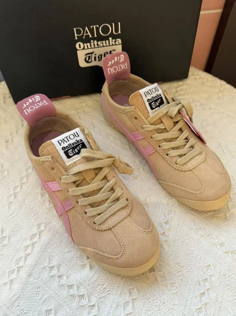 PATOU Onitsuka Tiger ベージュ/ピンク 23cm 2025年最新】onitsuka tiger patou 23の人気アイテム - メルカリ