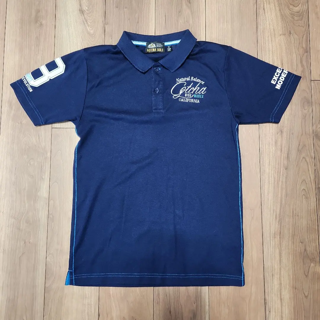 Thumbnail of GOTCHA Short Sleeve Polo Shirt, Navy, M