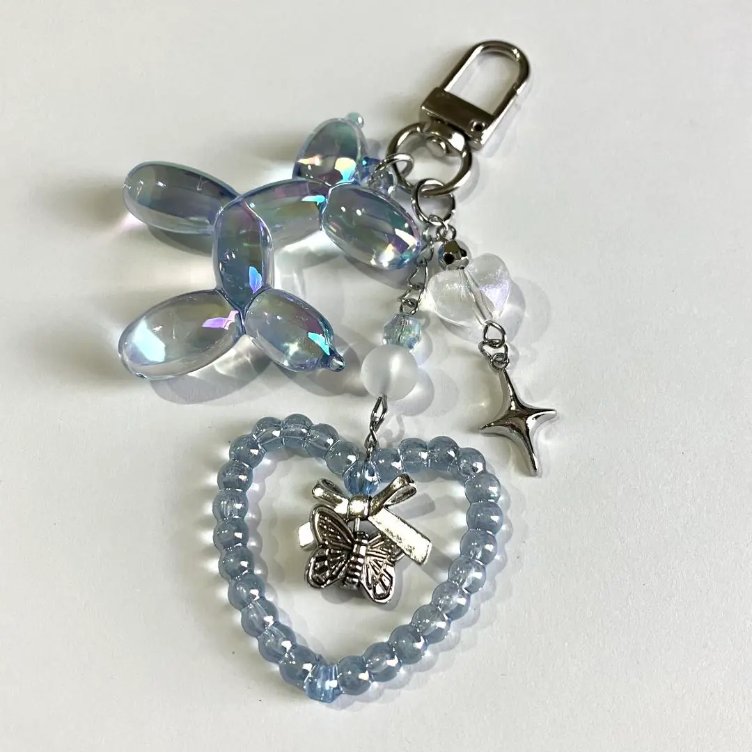 Thumbnail of 〈191〉Beaded Strap y2k Balloon Dog Blue