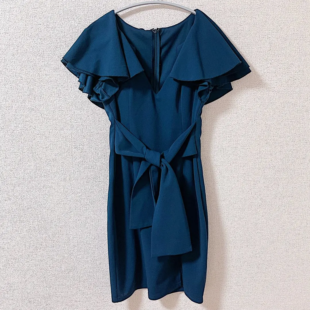 DressLine♡海軍藍色洋裝♡L尺寸 的縮圖