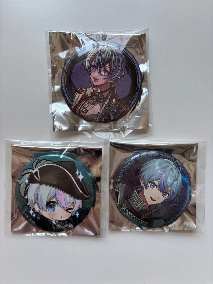 Thumbnail of SIXFONIA Shikifoni Kosame Ameno Random Can Badge Set of 3