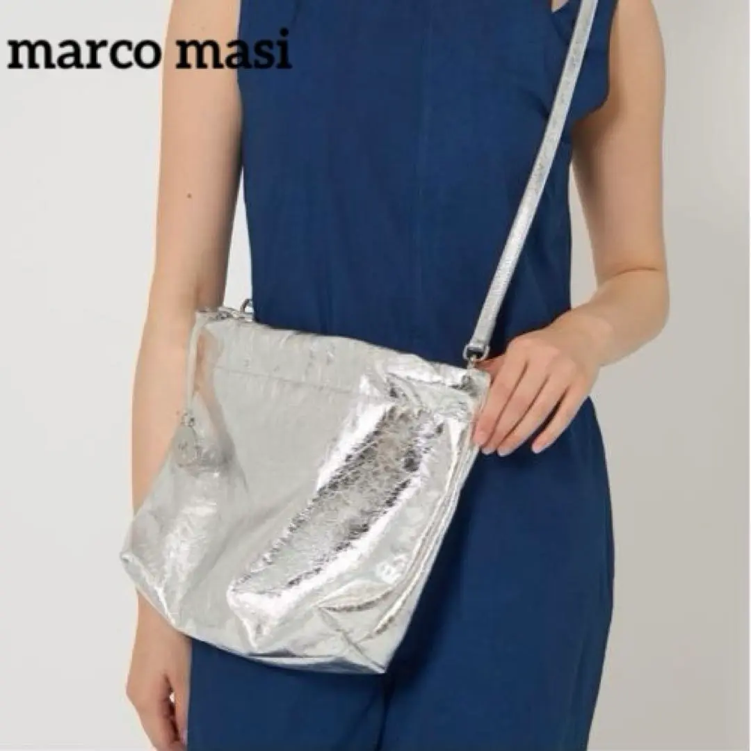現行✨マルコマージ　別注　チェーンバッグ　ハンドバッグ　2way シルバー 2025年最新】マルコマージ チェーンバッグの人気アイテム - メルカリ