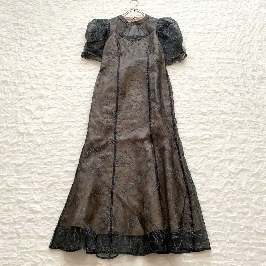 2025年最新】エンボスオーガンジーLilyグリッタードレスの人気