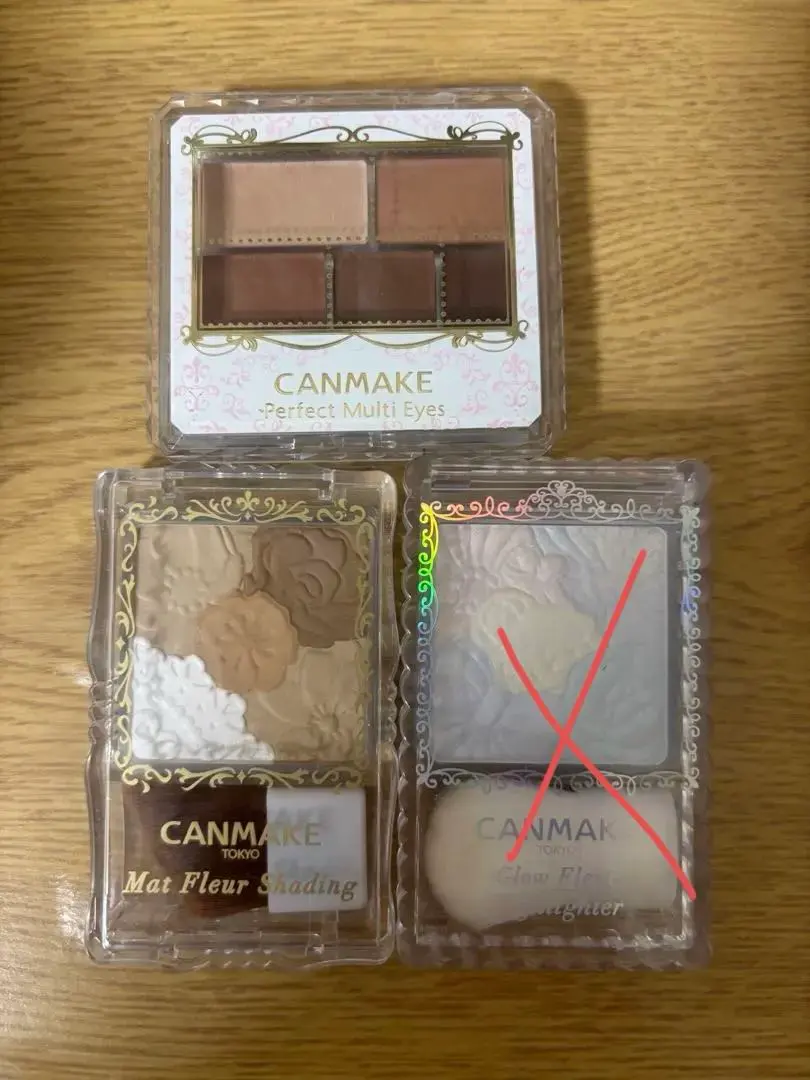 Thumbnail of CANMAKE Powder Cheek Set - 3 items