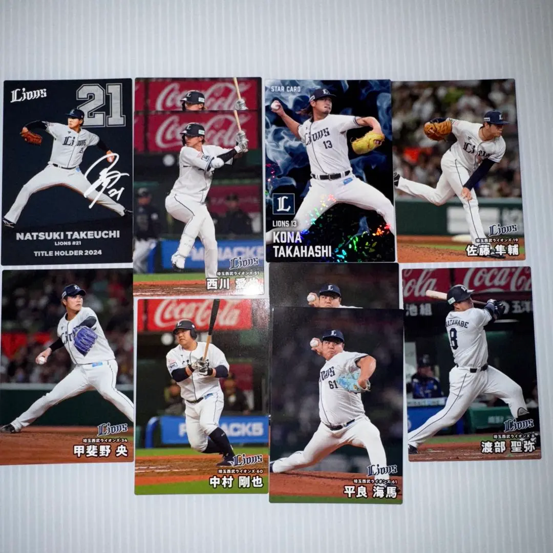 Thumbnail of Saitama Seibu Lions Trading Card Set