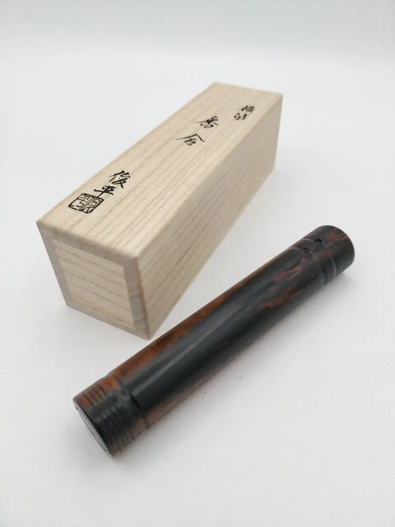 茶道具　加賀蒔絵　道場宗廣　桔梗黒柿香合　四方香合　共箱　螺鈿　蒔絵 2025年最新】黒柿香合の人気アイテム - メルカリ
