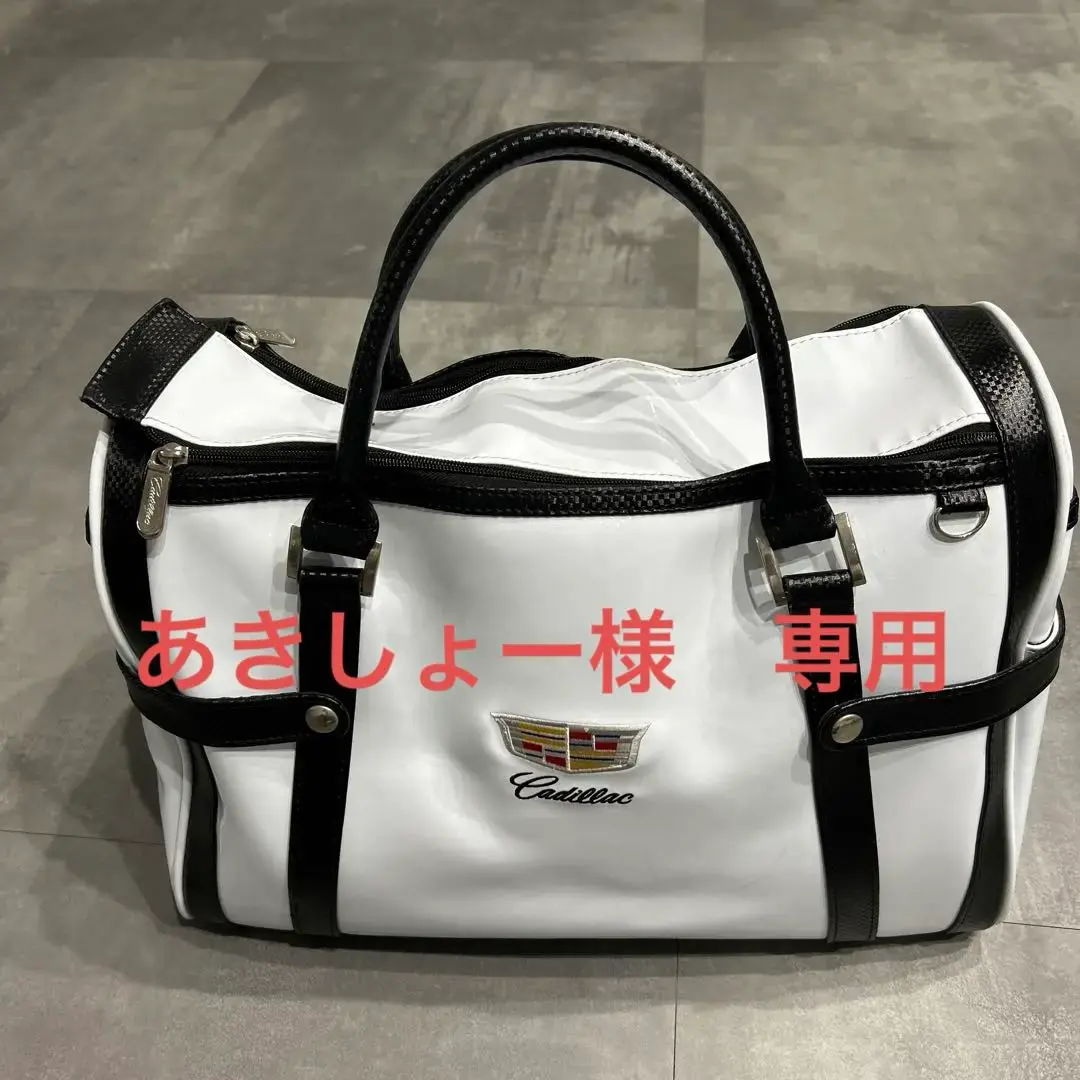 CADILLAC CADDY BAG MONOGRAM (BLACK) | SPORTS,スポーツ