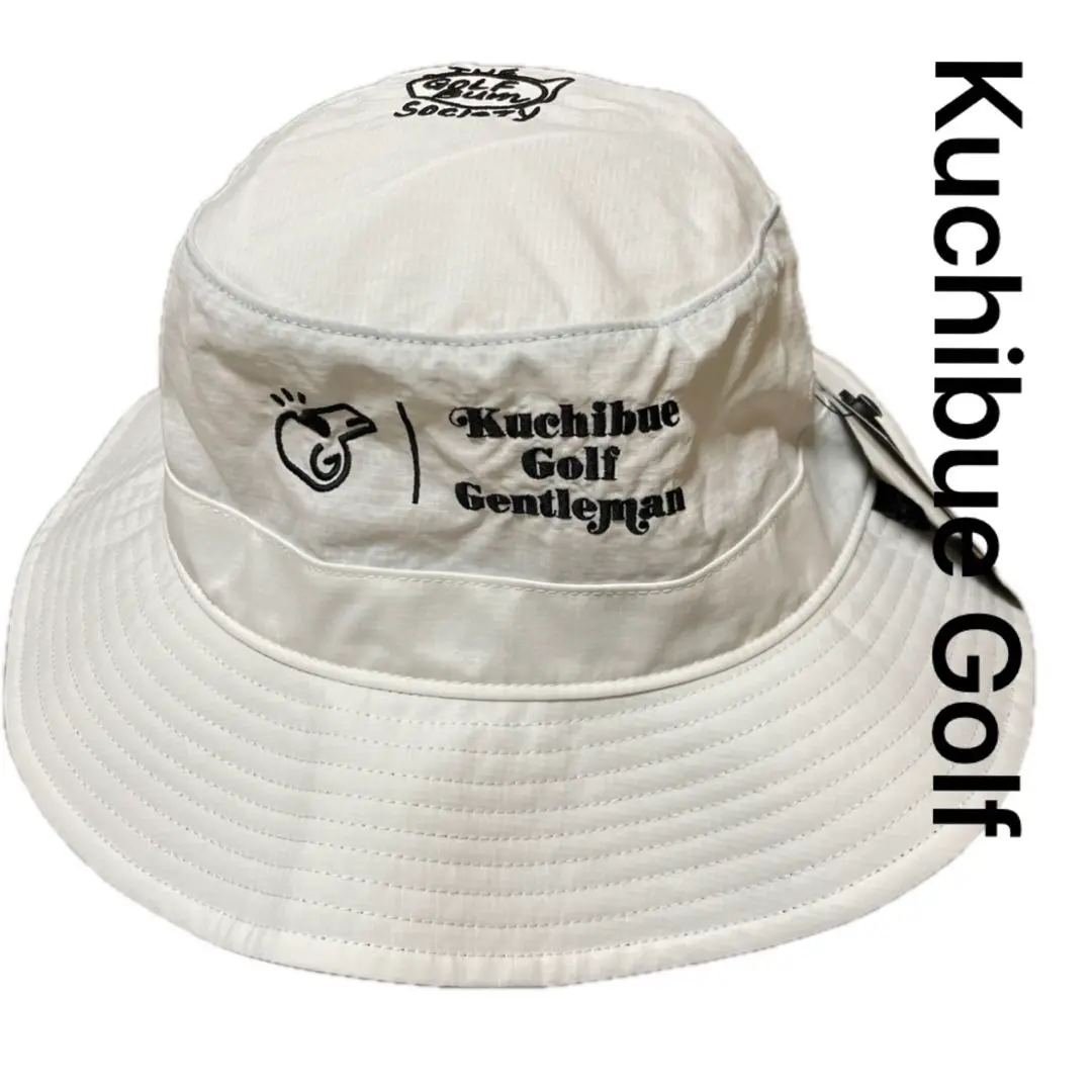 新品未使用 Kuchibue Golf クチブエゴルフ バケットハット ホワイト クチブエ」の “夏バケット”、できました！ | GO/LOOK!（ゴルック）