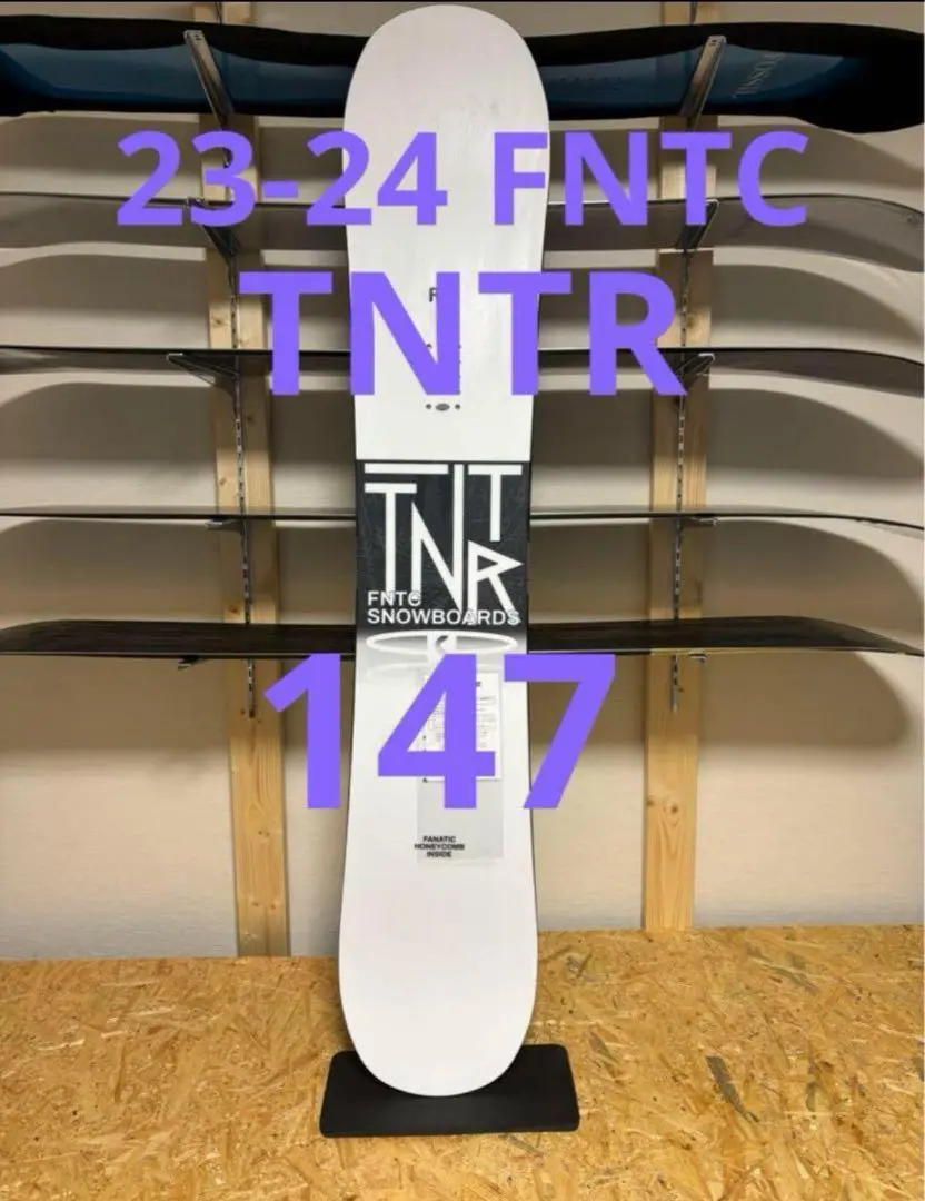 新品未使用　23-24 FNTC TNT-R 153 ホワイト Amazon.co.jp: Spoichi FNTC TNT C Snowboard Snowboard Men's