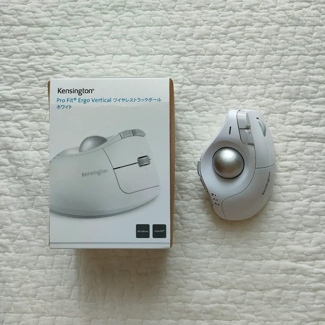 マウス・トラックボール Kensington Pro Fit ErgoVertical K75264JP Pro Fit™ Ergo Vertical Wireless Trackball | Trackballs