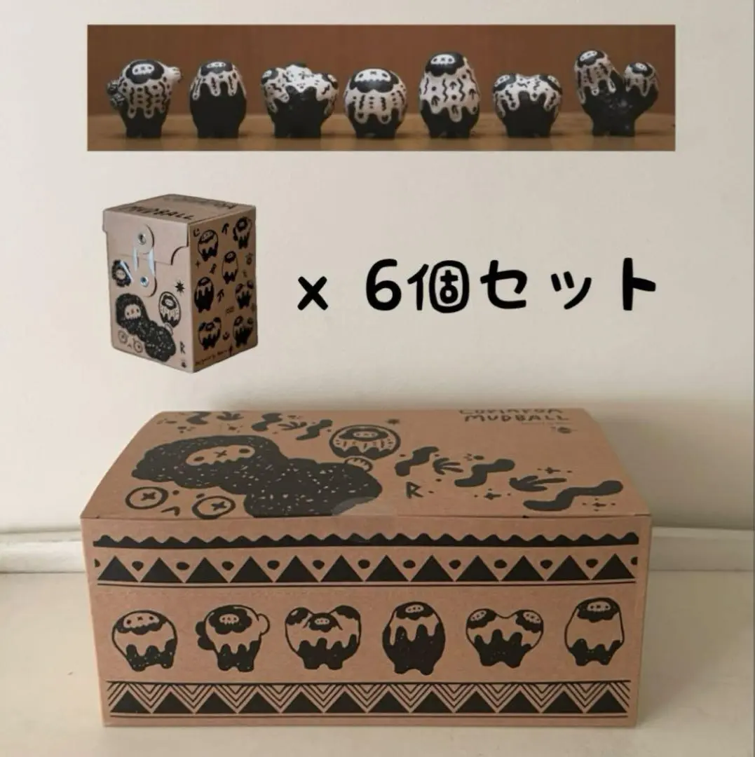 羅本製所 Copiapoa Mudball フィギュア 3 個セット 新品未開封 羅本製所 Copiapoa Mudball フィギュア 3 個セット 新品未開封