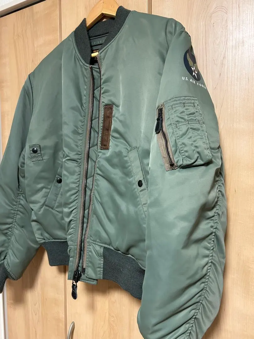 CABクロージングMA-1 8179A(USAF)Msize Cab Clothing B-15A フライトジャケットUSAF B-10 ミリタリー MA-1 米
