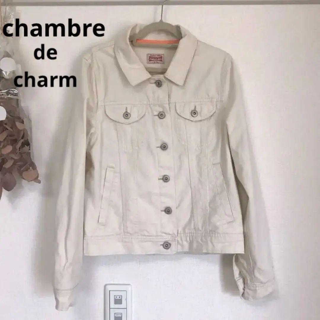 Malle chambre de charme【マル】＊デニムジャケット 2025年最新】シャンブルドゥシャーム レディース Gジャン