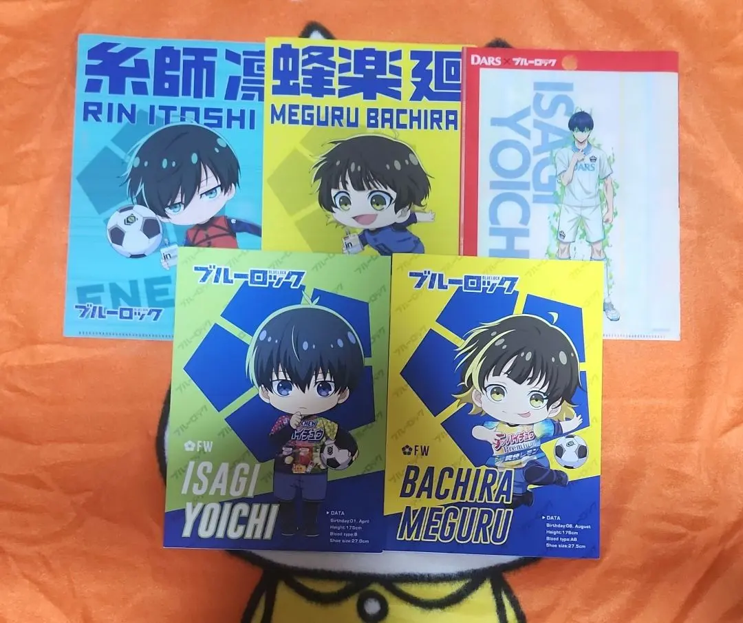 Thumbnail of Blue Lock clear file notebook