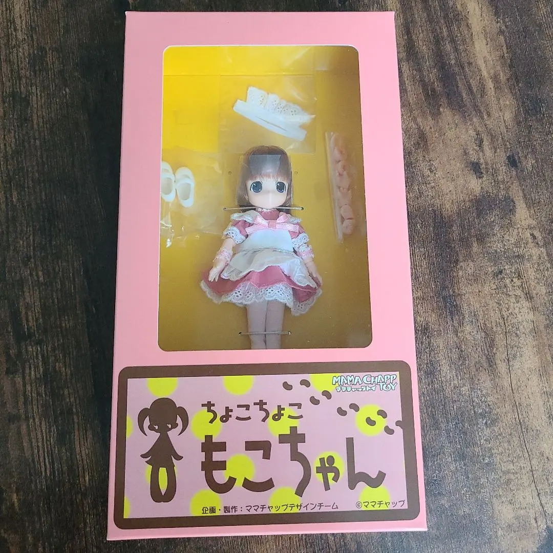 ちょこちょこもこちゃん花柄ワンピースピンク ちょこちょこ もこちゃん フラワーワンピースver.