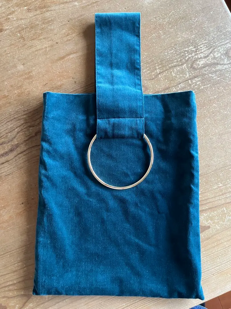 LERET.H サック・ヌー　ルレアッシュ・バッグ　ブルー セール】【LERET.H/ルレアッシュ】別注 サック・カレ