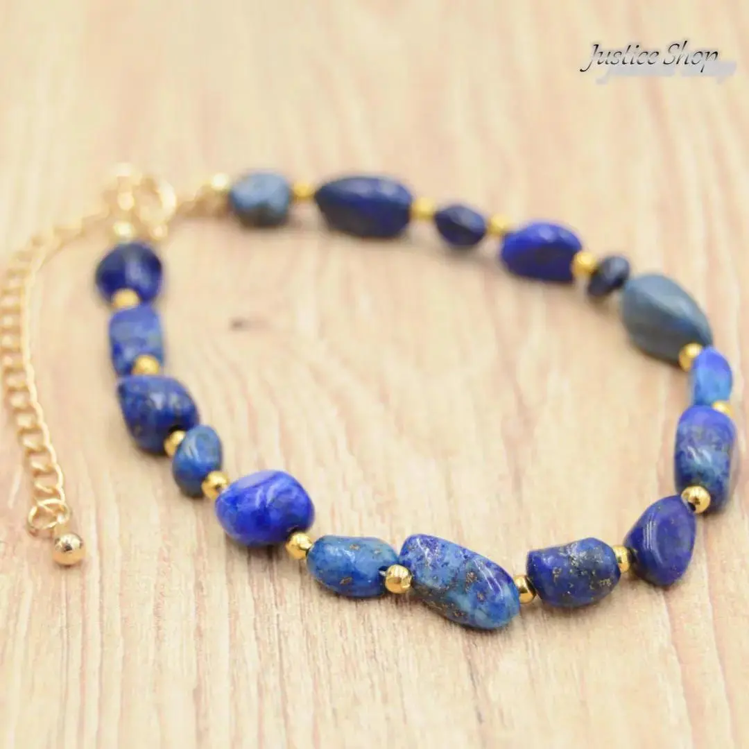 Thumbnail of Bracelet Teardrop 1 Lapis Lazuli Natural Stone Power Stone 1A6