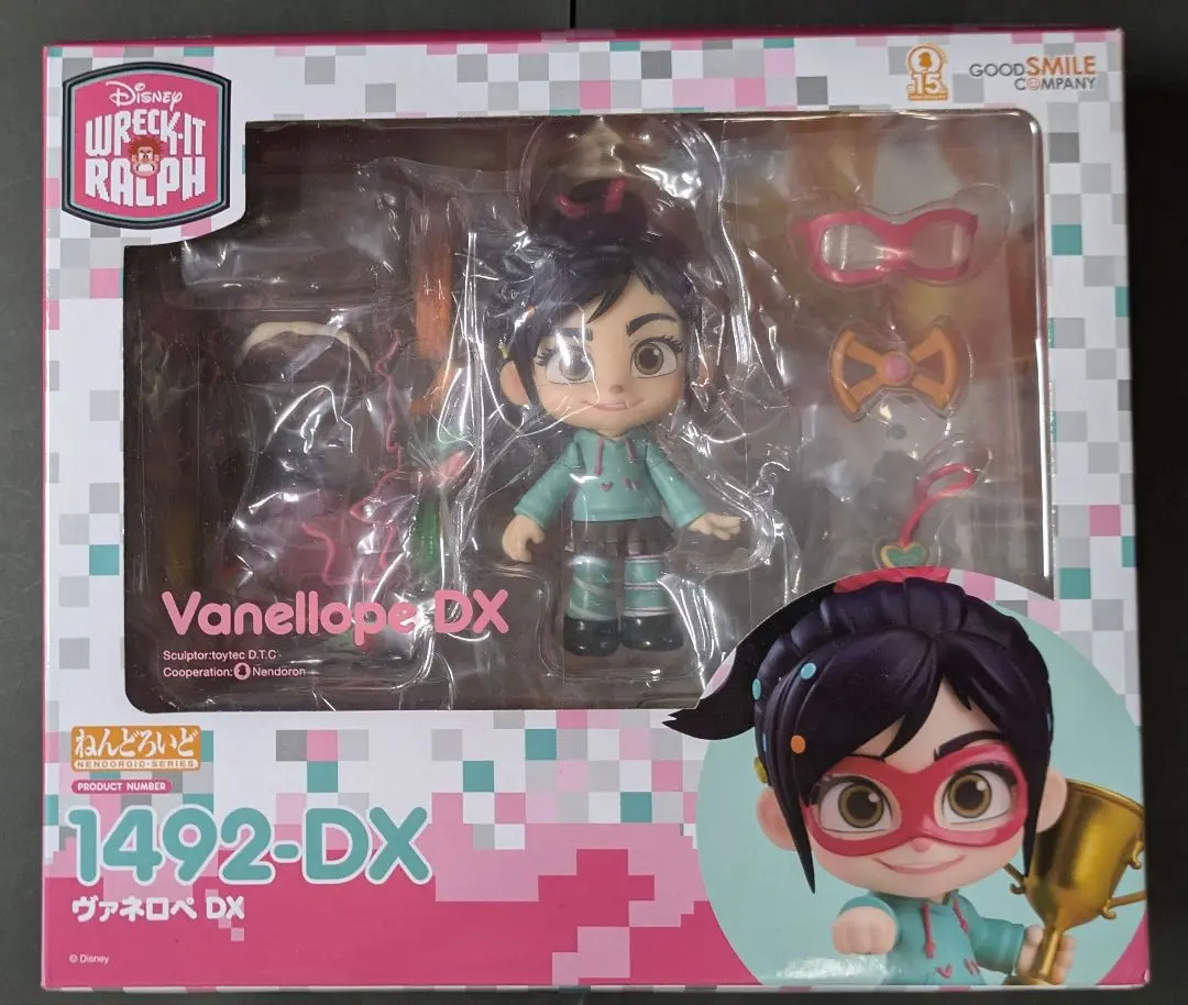 【未開封】シュガーラッシュ ヴァネロペ ねんどろいど 1492-DX シュガー・ラッシュ』「ヴァネロペ」ねんどろいど化