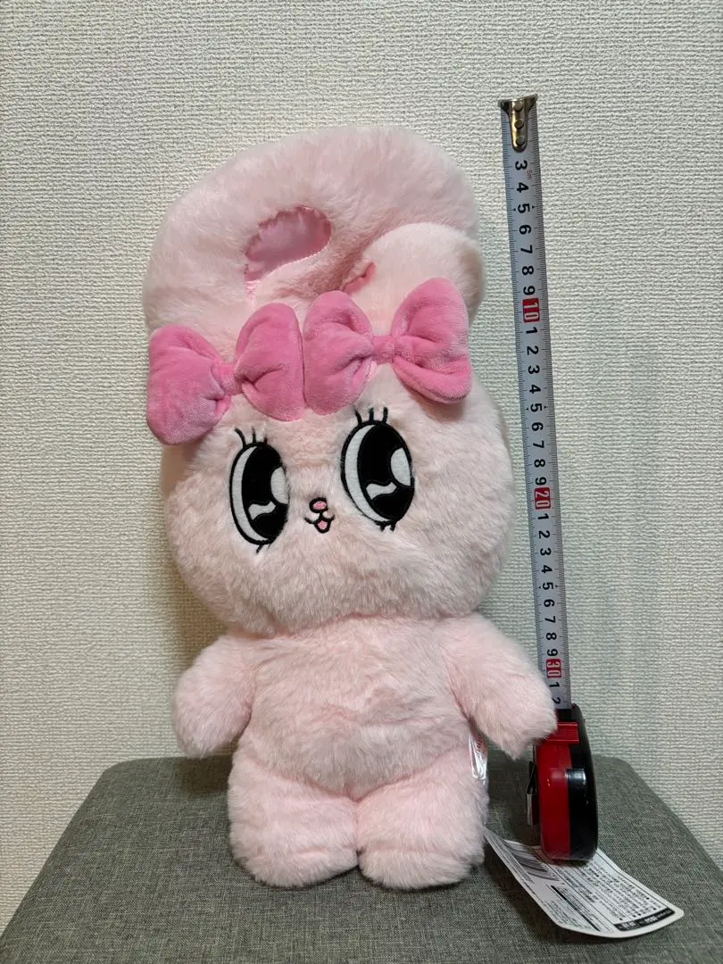 Thumbnail of Esther Bunny Ribbon Bunny BIG Plushie - Pink