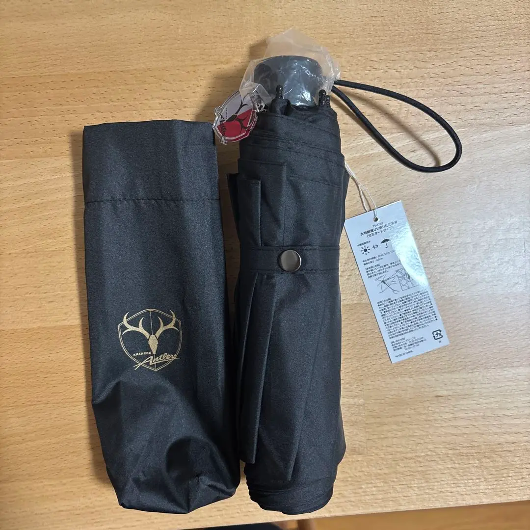 鹿島アントラーズ折りたたみ傘 モバイルバッテリーセット 鹿島アントラーズ折りたたみ傘 モバイルバッテリーセット