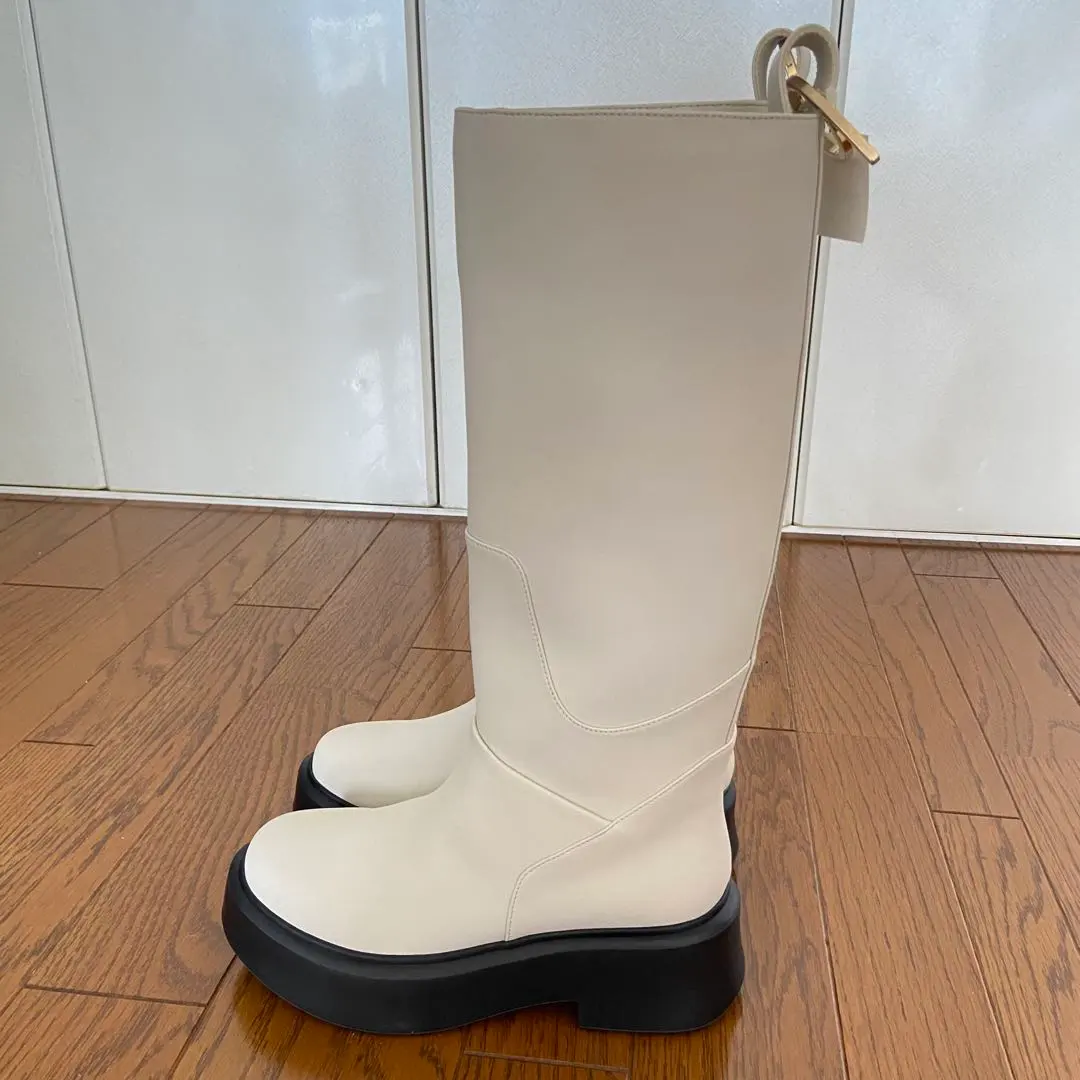 Thumbnail of New PURPRED long boots, 23cm