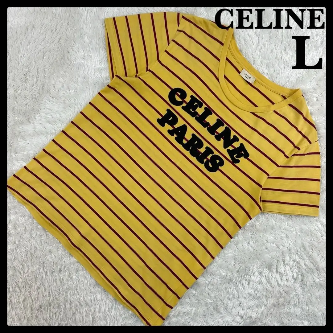 2025年最新】CELINE 柄・デザイン：ボーダー 半袖(Tシャツ)の
