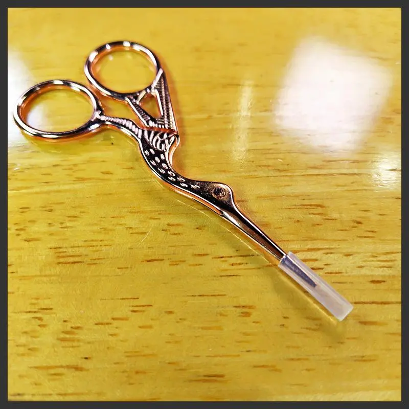Thumbnail of Kounotori Scissors [Straight, Rose Gold] [Tying Tool]
