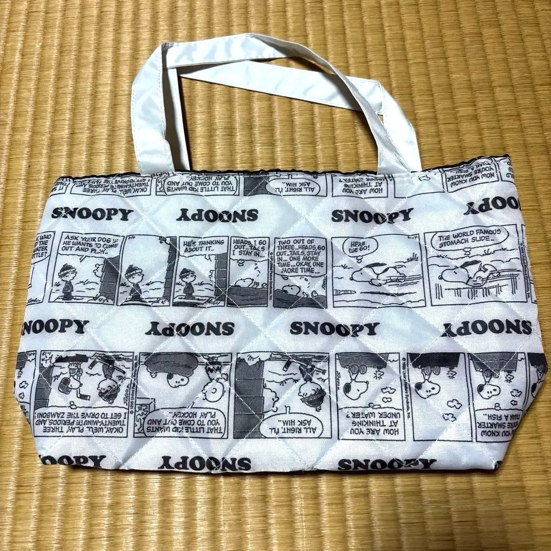 Thumbnail of Ships Today! ❣️ SNOOPY Comic Print Tote Bag