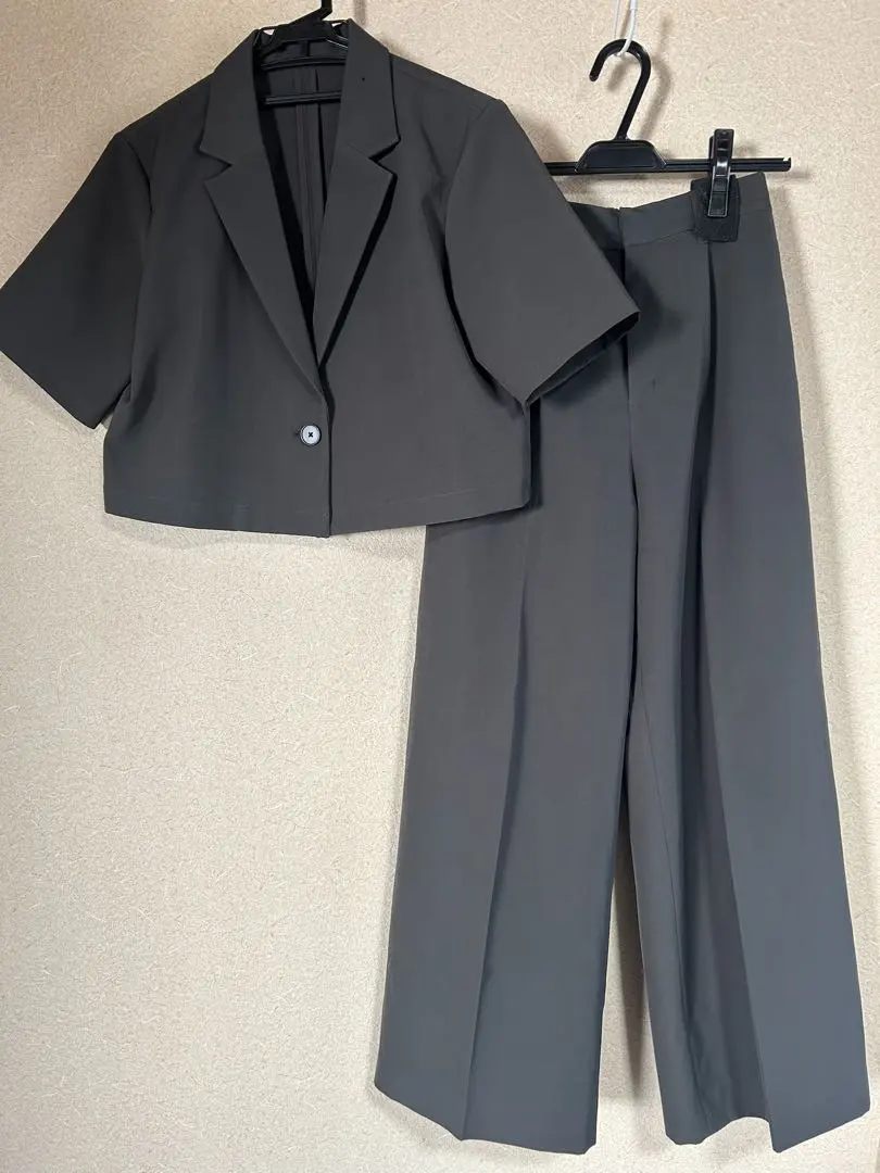 Thumbnail of HARE Setup 1B Wide Pants with Tucks F Green