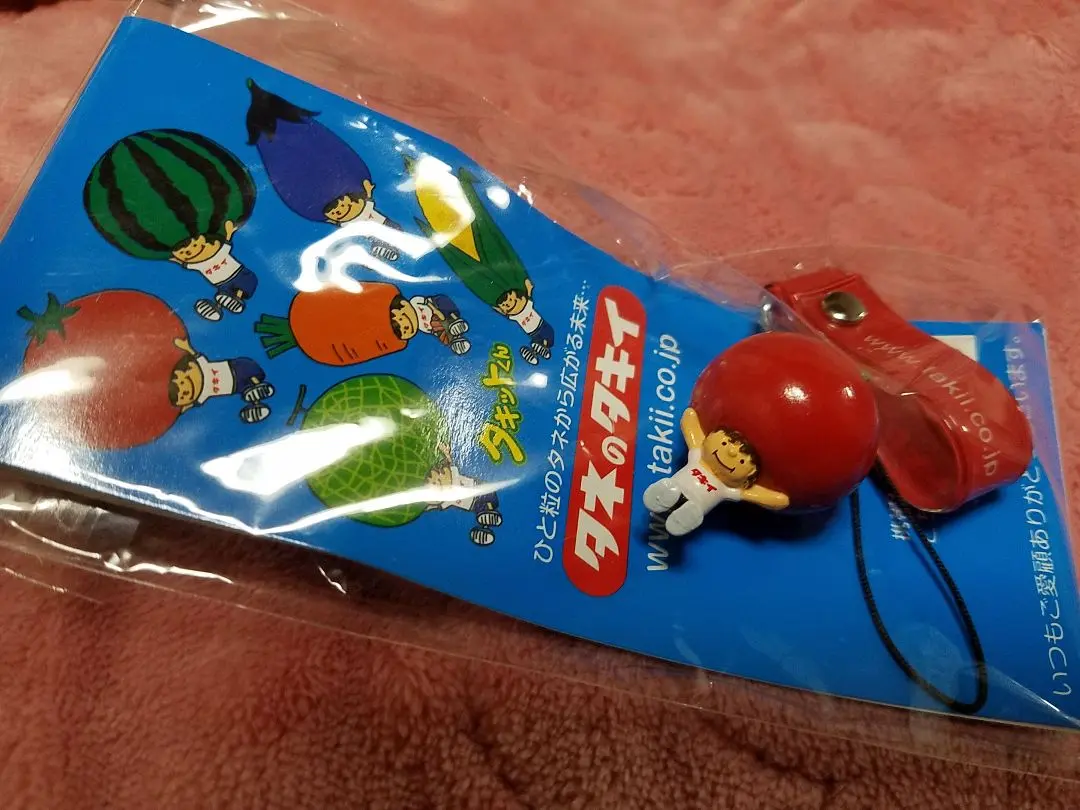 非売品 タキイ タキットくん 桃太郎トマト ぬいぐるみ 非売品 タキイ タキットくん 桃太郎トマト ぬいぐるみ